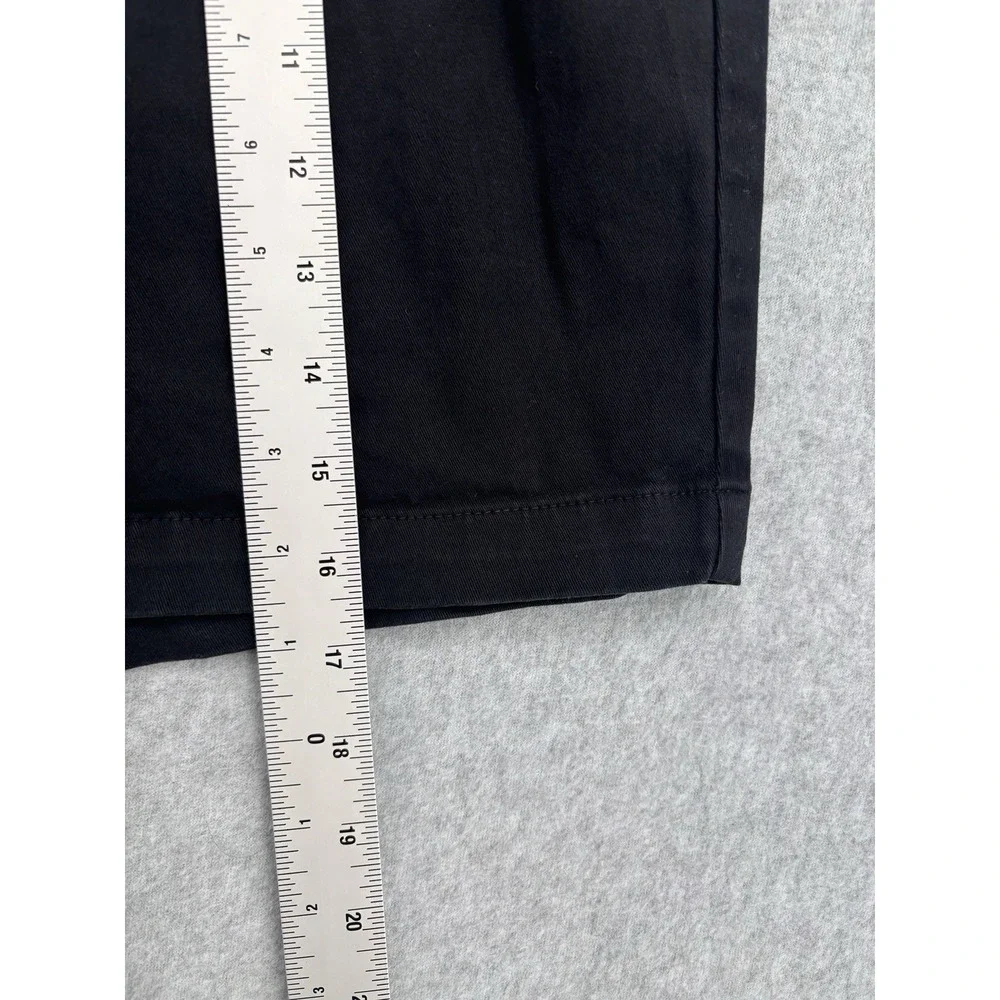 COVE USA Men's Chino Shorts 38W 5L Black Stretch Elastic Waist 5